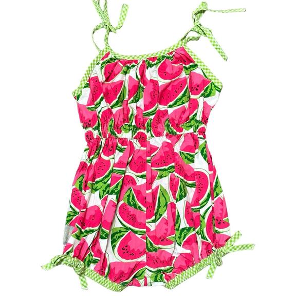 Eleanor Rose Watermelon Romper Girls 2T NWOT - Picture 3 of 3